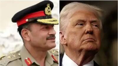 ترامپ با فرمانده ارتش پاکستان پشت درهای بسته دیدار می‌کند