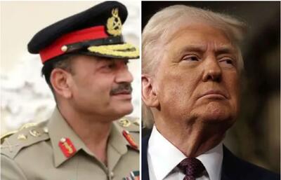 ترامپ با فرمانده ارتش پاکستان پشت درهای بسته دیدار می‌کند