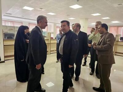بابایی از واحد‌های ثبتی تهران بازدید کرد