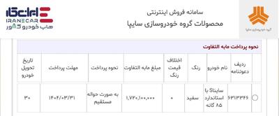 تمدید مهلت دعوتنامه تبدیل ساینا s دوگانه‌سوز به تک‌سوز سایپا تا ۳۱ خرداد