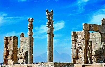 سفر در زمان؛ نخستین فیلمبرداری از تخت جمشید