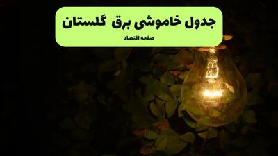 ساعات قطعی برق گلستان  فردا پنجشنبه ۲۹ خرداد ۱۴۰۴ | برق شهرستان های گلستان فردا ۲۹ خرداد ۱۴۰۴ چند ساعت قطع می‌شود؟