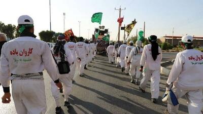 کاروان انصارالحسین به طبس رسید
