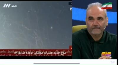 جواد خیابانی حمله ی ایران به اسرائیل را گزارش کرد (فیلم)