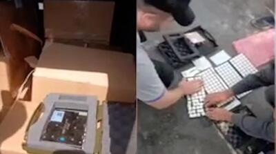تصاویر وانت مملو از پهپادهای اسرائیلی
