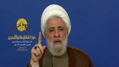 شیخ نعیم قاسم: حزب‌الله در کنار ایران است