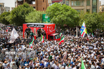 راهپیمایی «جمعه خشم و نصر» و تشییع پیکر شهدای حمله رژیم صهیونی در قم