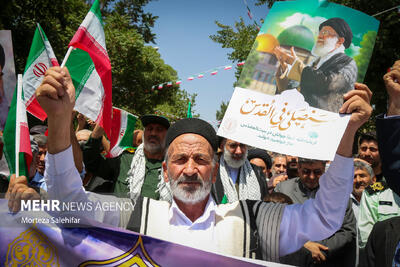 راهپیمایی «جمعه خشم و نصر» در شهرکرد