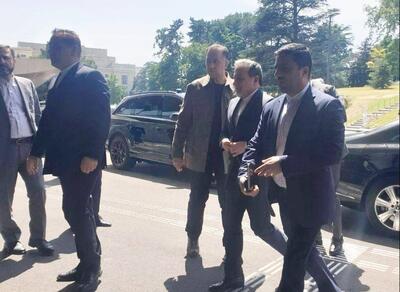 مذاکرات ایران و اروپا در ژنو/ عراقچی: رژیم اسرائیل باید تجاوزات و جنایات خود را متوقف کند/ مادامی که حملات اسراییل ادامه دارد با هیچ طرفی مذاکره نخواهیم کرد