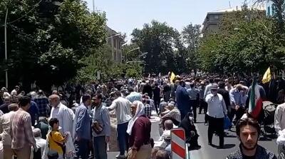 ویدیویی از نماز جمعه تهران که در اسرائیل وایرال شد