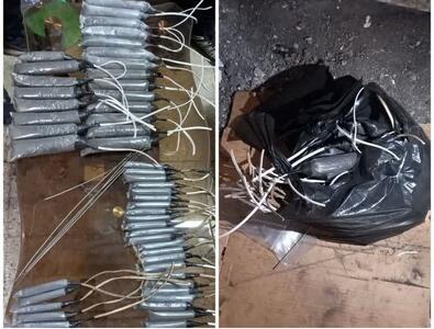محموله بمب دست‌ساز در گیلان کشف شد