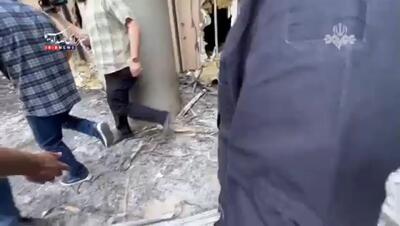بازدید رئیس‌جمهور از ساختمان شیشه‌ای صداوسیما