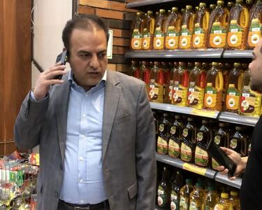 بازدید میدانی معاون اقتصادی استانداری البرز از فروشگاه‌های عرضه کالای اساسی+فیلم