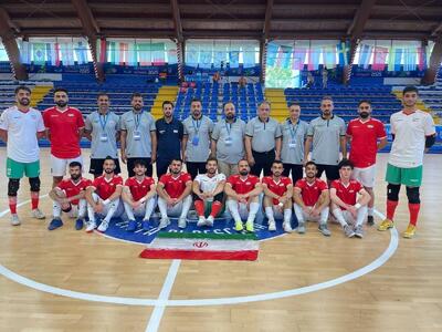 پیروزی پرگل ملی پوشان فوتسال ناشنوایان مقابل اروگوئه