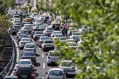 ترافیک سنگین در برخی ورودی‌های تهران