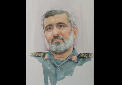 پرتره‌ای از شهید حاجی‌زاده رونمایی شد؛ ایران یکپارچه در «بنای فرهنگ»