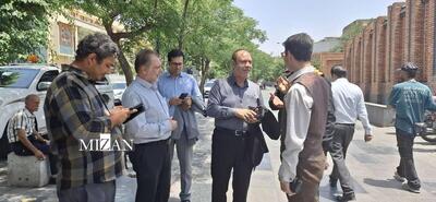 بازدید میدانی فرماندار تهران از بازار