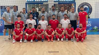برد پرگل ملی‌پوشان فوتسال ناشنوا مقابل انگلیس - پارس فوتبال