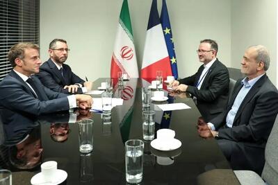 مکرون: تهران وظیفه دارد تضمین‌ بدهد