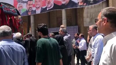 شهیدان شهر؛ قطعه ۴۲ بهشت زهرای تهران مدفن شهدای حمله رژیم صهیونیستی