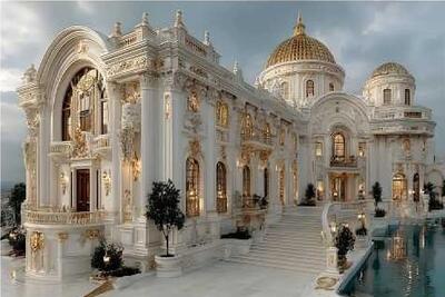 معماری خلاقانه؛ عمارت ساختن سفیدیش کاخ سفید آمریکا اعیونی تر از کاخ پهلوی ها