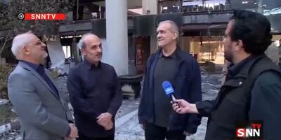 پزشکیان خطاب به جبلی: مگر شما اینجا موشک می‌ساختید؟ / جبلی: آگاهی مردم از موشک هم مهم‌تر است، حتی یک لحظه هم آنتن قطع نشد + فیلم