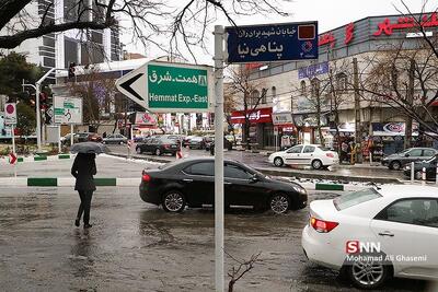 وقوع رگبار در ۶ استان/ وزش باد شدید در ۸ استان