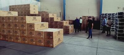 توزیع اقلام شناسایی شده در انبار‌های البرز