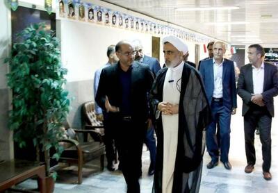 بازدید رئیس دیوان عالی کشور از دادسرای سرقت ناحیه ۳۴
