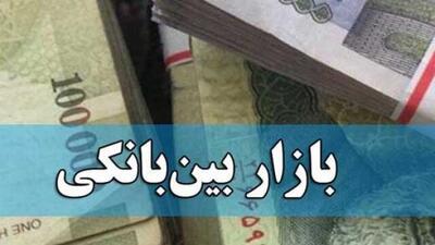 نرخ بهره بین بانکی کاهش یافت