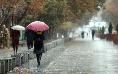 بارش شدید باران دوشنبه ۲ تیرماه در این مناطق کشور