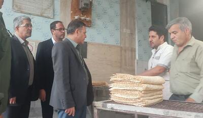 بازدید میدانی استاندار زنجان از نانوایی‌ها و فروشگاه‌ها