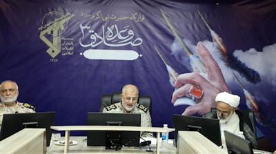 نخستین ویدیو از فرمانده جدید سپاه در اتاق عملیات