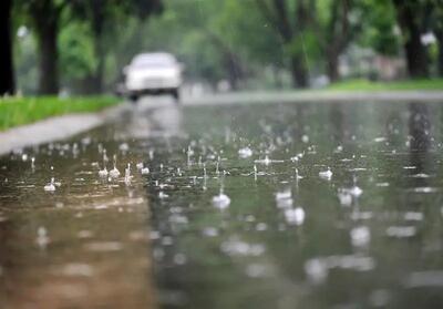 هواشناسی، بارش باران در جاده‌های ۳ استان