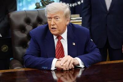 ترس ترامپ از بسته شدن تنگه هرمز لو رفت ! + عکس