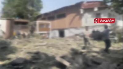 تصاویری تازه از بیمارستان و ساختمان اداری زندان اوین بعد از حمله اسرائیل