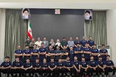 دیدار اعضای منتخب فوتبال باشگاهی زیر 20 سال ایران با سفیر در تاجیکستان