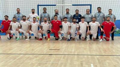 تیم ملی فوتسال ناشنوایان در جمع ۴ تیم برتر جهان