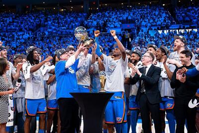 اوکلاهاما قهرمان این فصل بسکتبال NBA شد