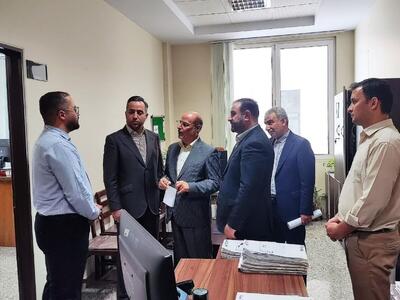 بازدید میدانی معاون منابع انسانی و امور فرهنگی قوه قضاییه از دادسرای ناحیه ۵ تهران و مجتمع قضایی قدس 