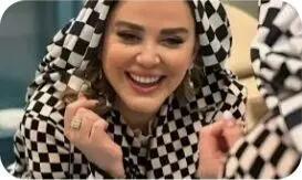 پوشش و ژست عجیب بهاره رهنما