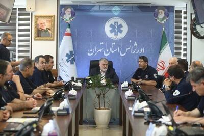 استاندار تهران: تقویت اورژانس و نهاد‌های امدادی از اولویت‌های راهبردی استانداری تهران است