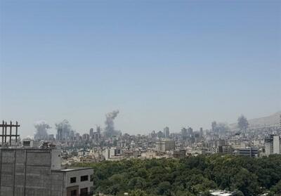 وقوع چند انفجار در نقاط مختلف تهران - تسنیم