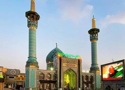 نمای مورد تهاجم قرار گرفته از امامزاده صالح تهران - چیدانه