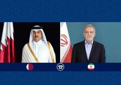 پیام پزشکیان برای دولت و ملت قطر