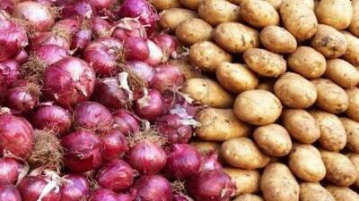 صادرات سیب زمینی و پیاز متوقف شد