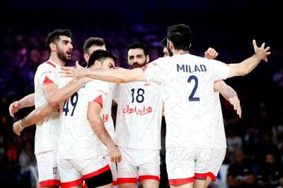 برنامه و ساعت بازی های ایران در هفته دوم لیگ ملت های والیبال