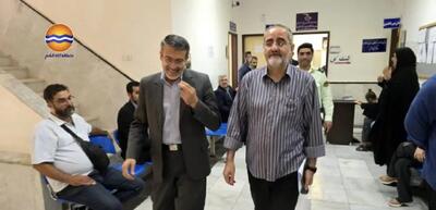 دیدار مدیرعامل سازمان منطقه آزاد قشم با رئیس دادگستری