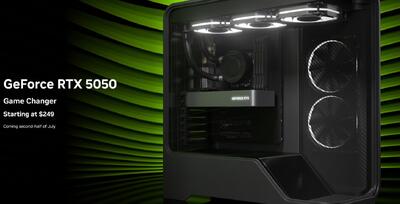 GeForce RTX 5050: جدیدترین کارت گرافیک دسکتاپ انویدیا با فناوری نسل جدید