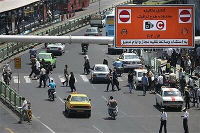 مسیرهای ورودی به تهران ترافیک شد